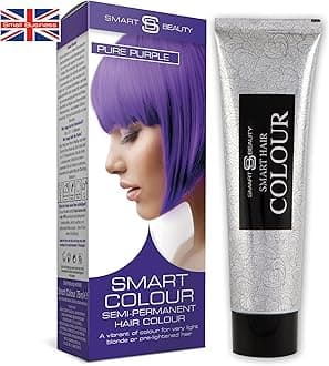 Smart Beauty Pure Purple Semi-Permanent Hair Dye