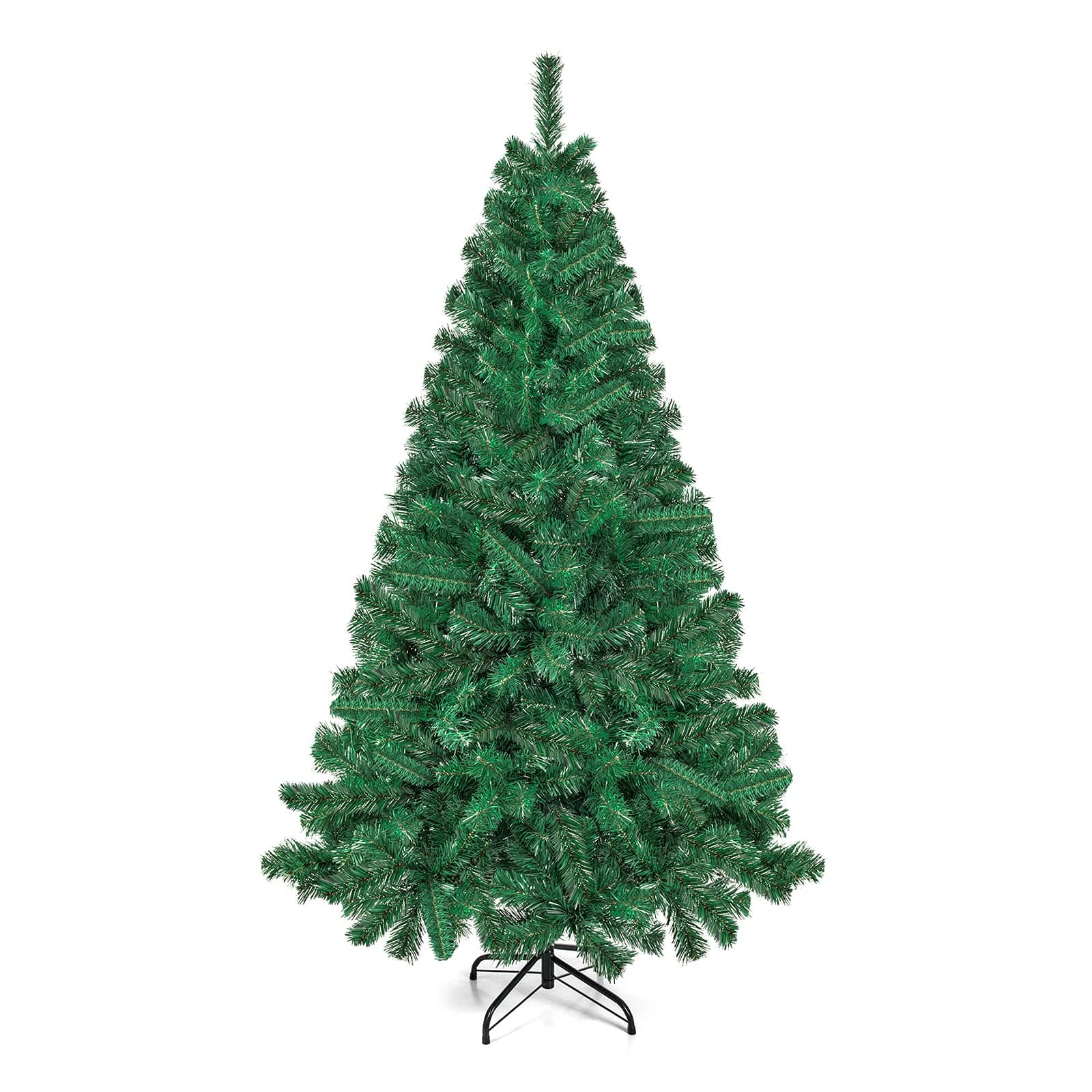 BOCCA 6FT Christmas Tree Artificial Pine Tree for Holiday Decorations with 1000 Branch Tips, Green
