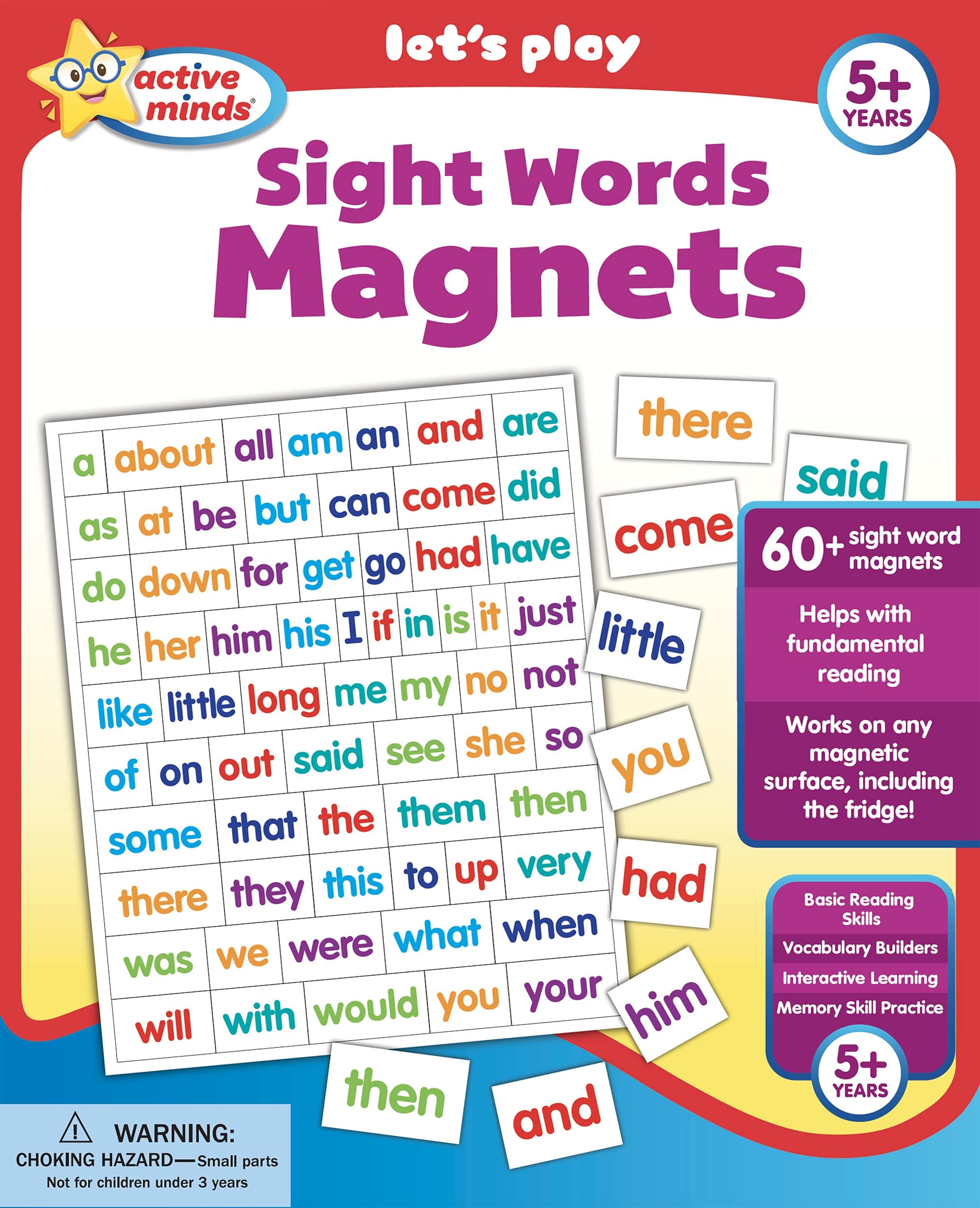 Sight Words Magnets