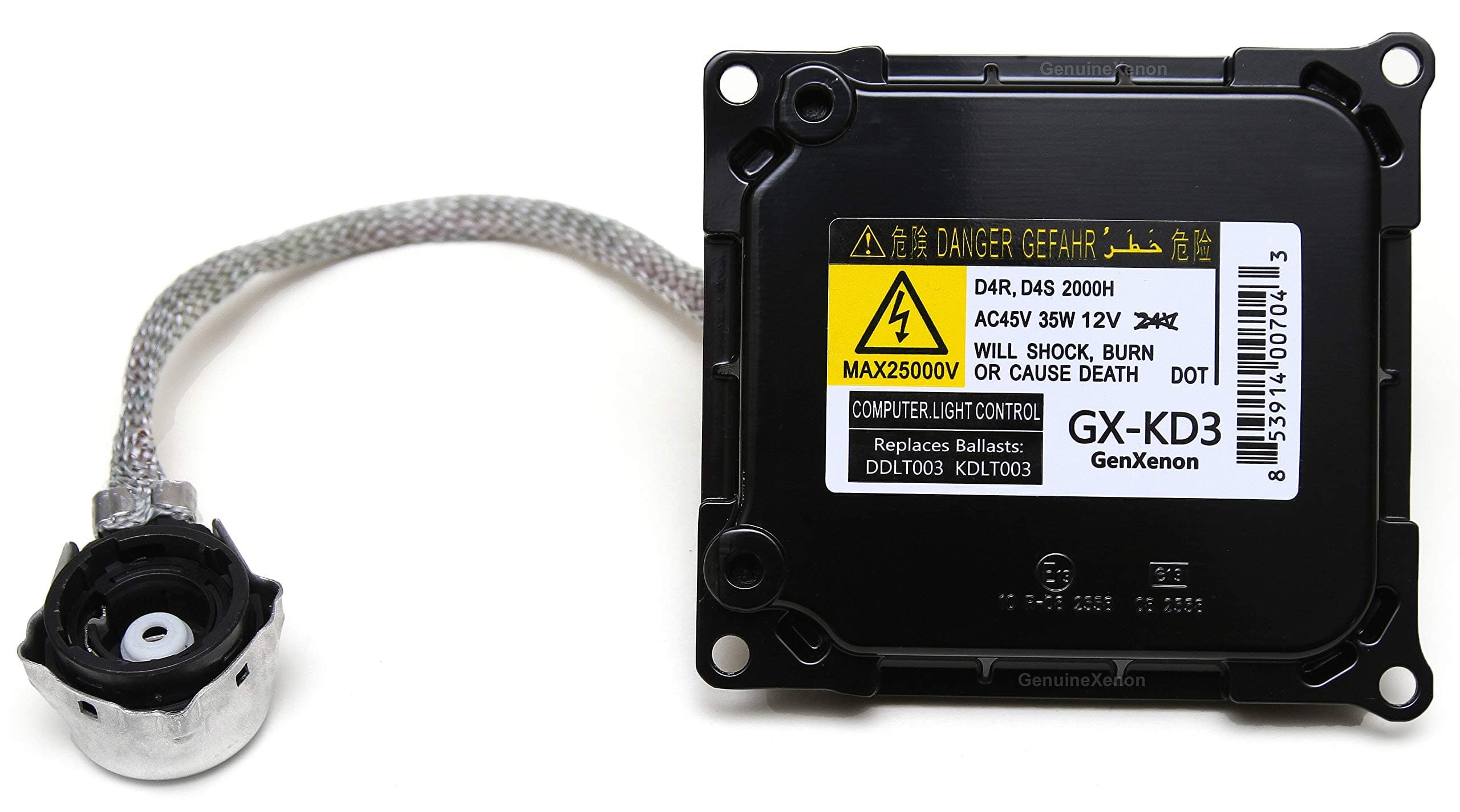 Replacement Xenon HID Ballast Headlight Control Unit KDLT003 DDLT003
