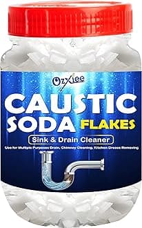 Castic Soda (400g) Drain Cleaner, Chimney cleaner, Soap Making caustic Soda