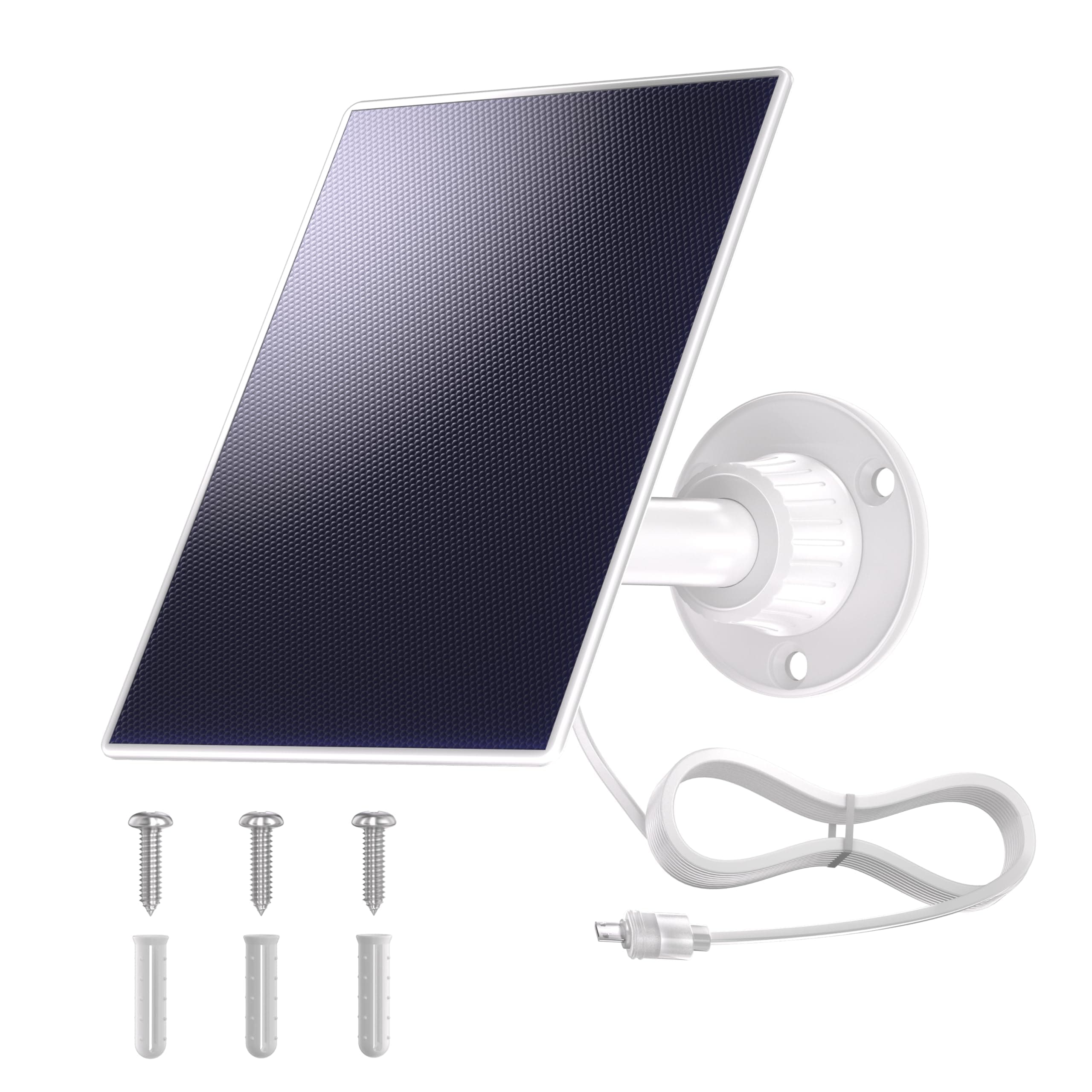 Solar Panel Compatible with Simplisafe Outdoor Camera, IP65 Waterproof, 360° Adjustable Panel for Outdoor Security Camera Series 2 Wireless and Wired, 13FT Charging Cable