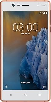 Nokia 3 16Gb Android Single Sim Factory Unlocked 4G Lte Smartphone International Version Copper White