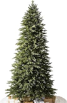 Silverado Slim - Realistic Narrow Christmas Tree with True Needle Foliage with Premium Stand & Easy Assembly for Indoor Holiday Decorating, Unlit, 6'