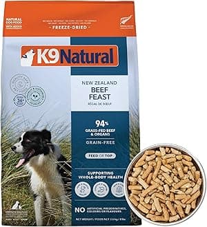 Grain Free Freeze Dried Dog Food - Beef, 8lb