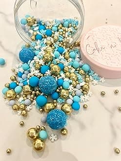 Cake N BakeChristmas Themed Edible Sprinkles (Frozen, 35g)