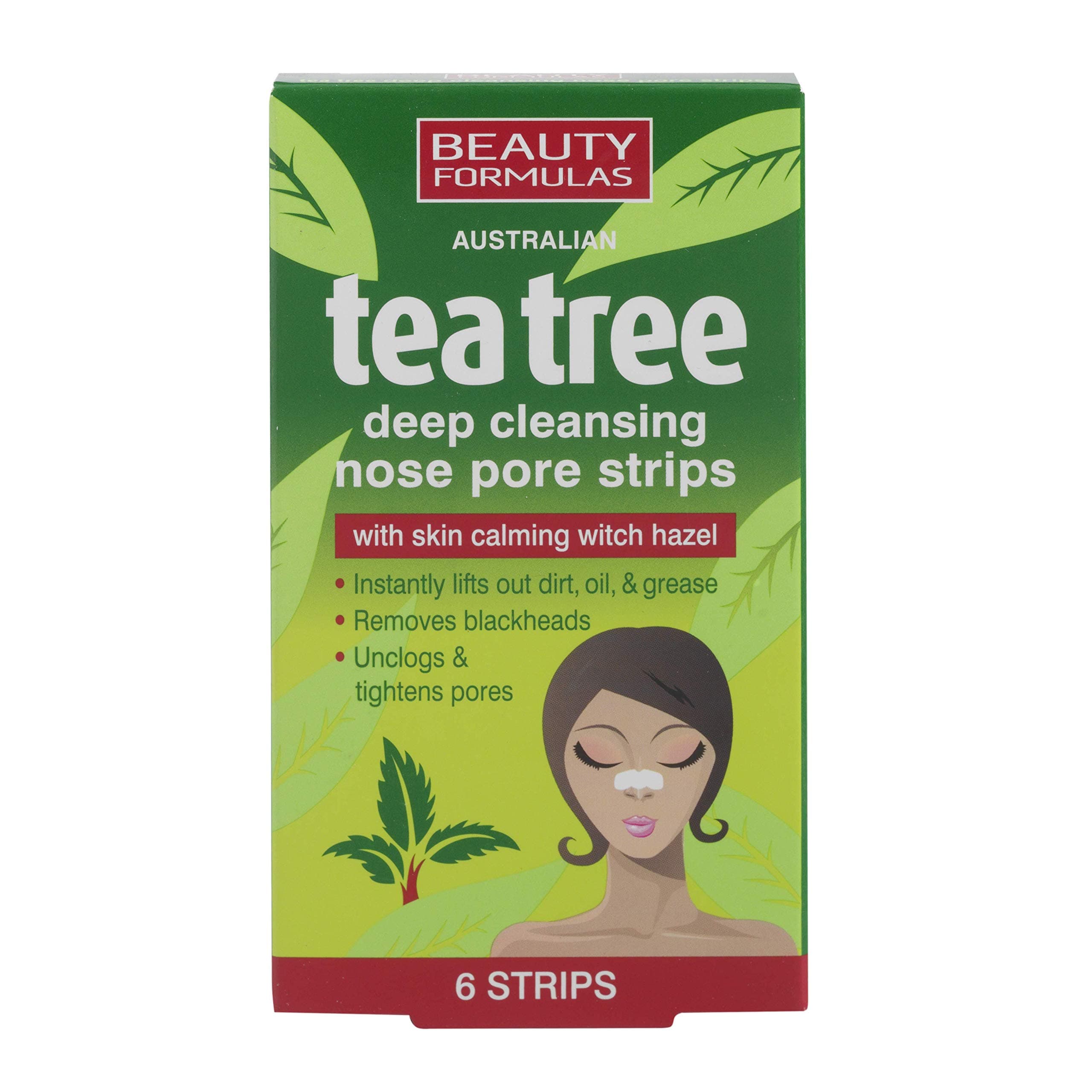 TEA TREE NOSE PORE STRIPS