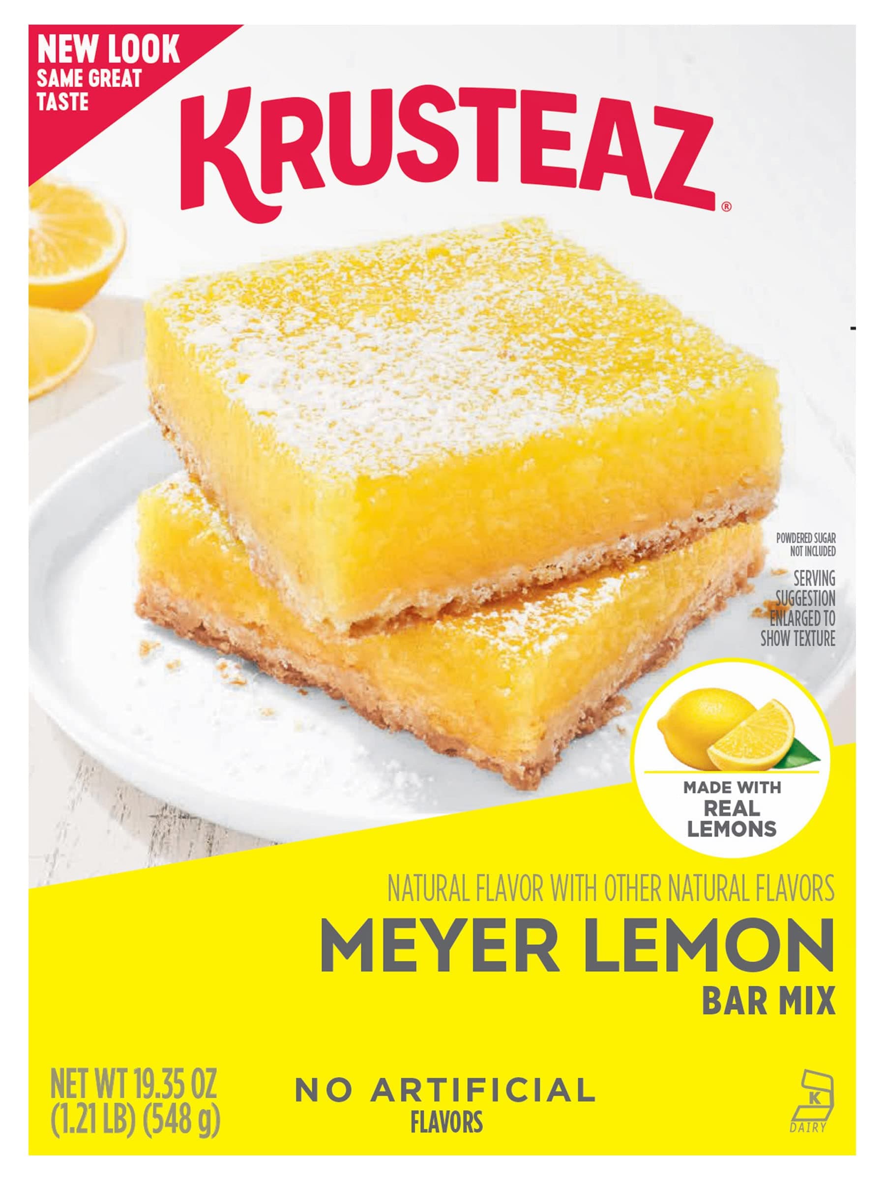 Krusteaz Meyer Lemon Bar