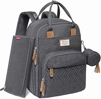 Diaper Bag Backpack, Neutral All-in-One Baby Bags for Boy Girl, Multifunction Travel Backpack