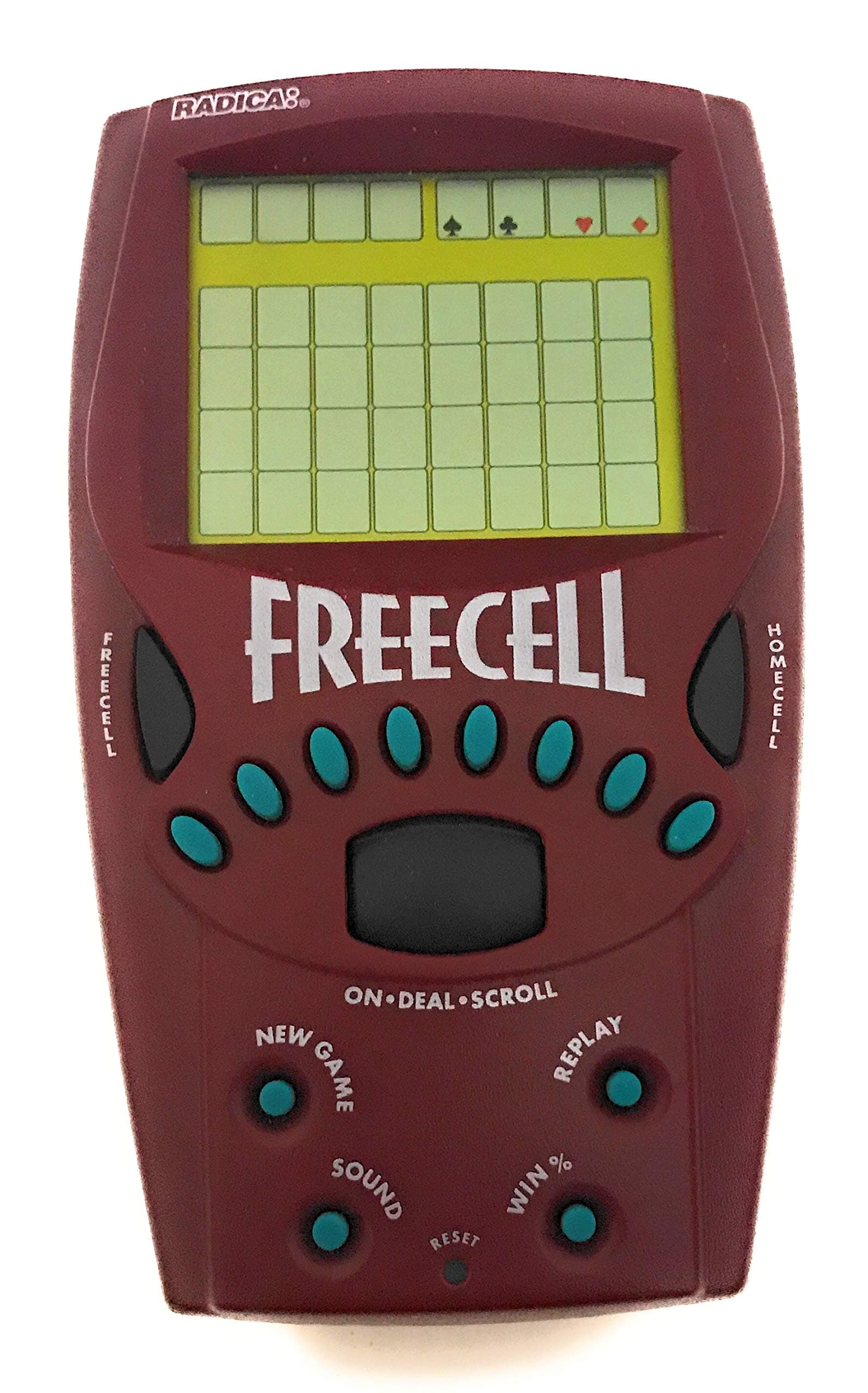 Radica Handheld FreeCell Solitaire Game - 8019