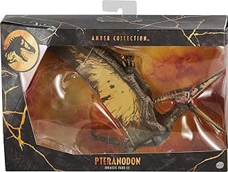 Mattel Jurassic World Toys Amber Collection Pteranodon