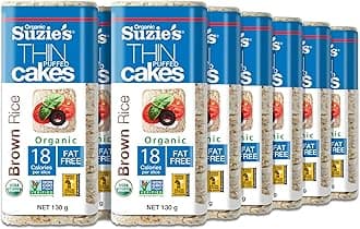 SUZIE'S PUFF THIN CKE RICE UNSAL 4.9 OZ