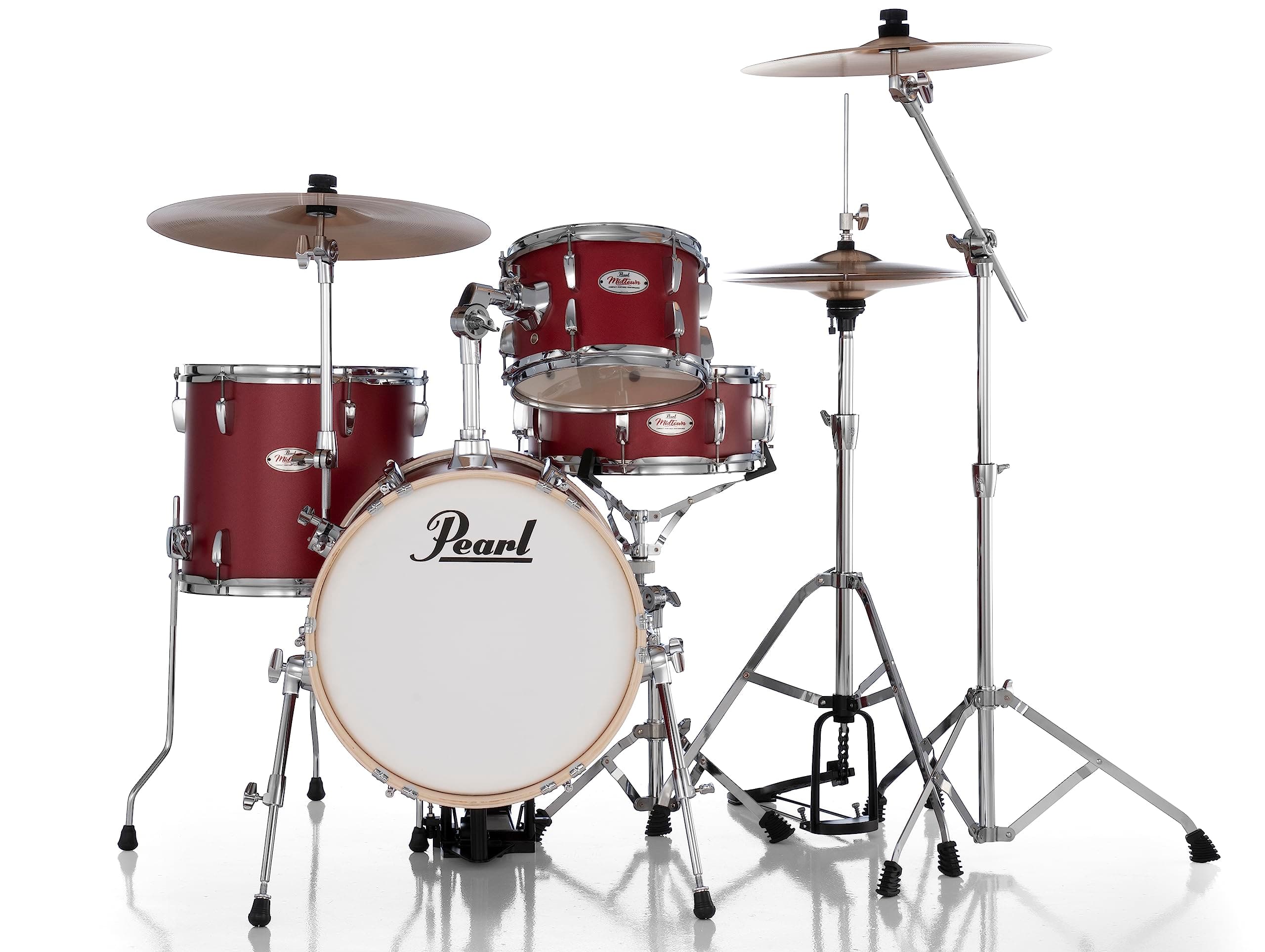 Midtown 4-Pc. Complete with Hardware, Matte Red, (MT564/C747)