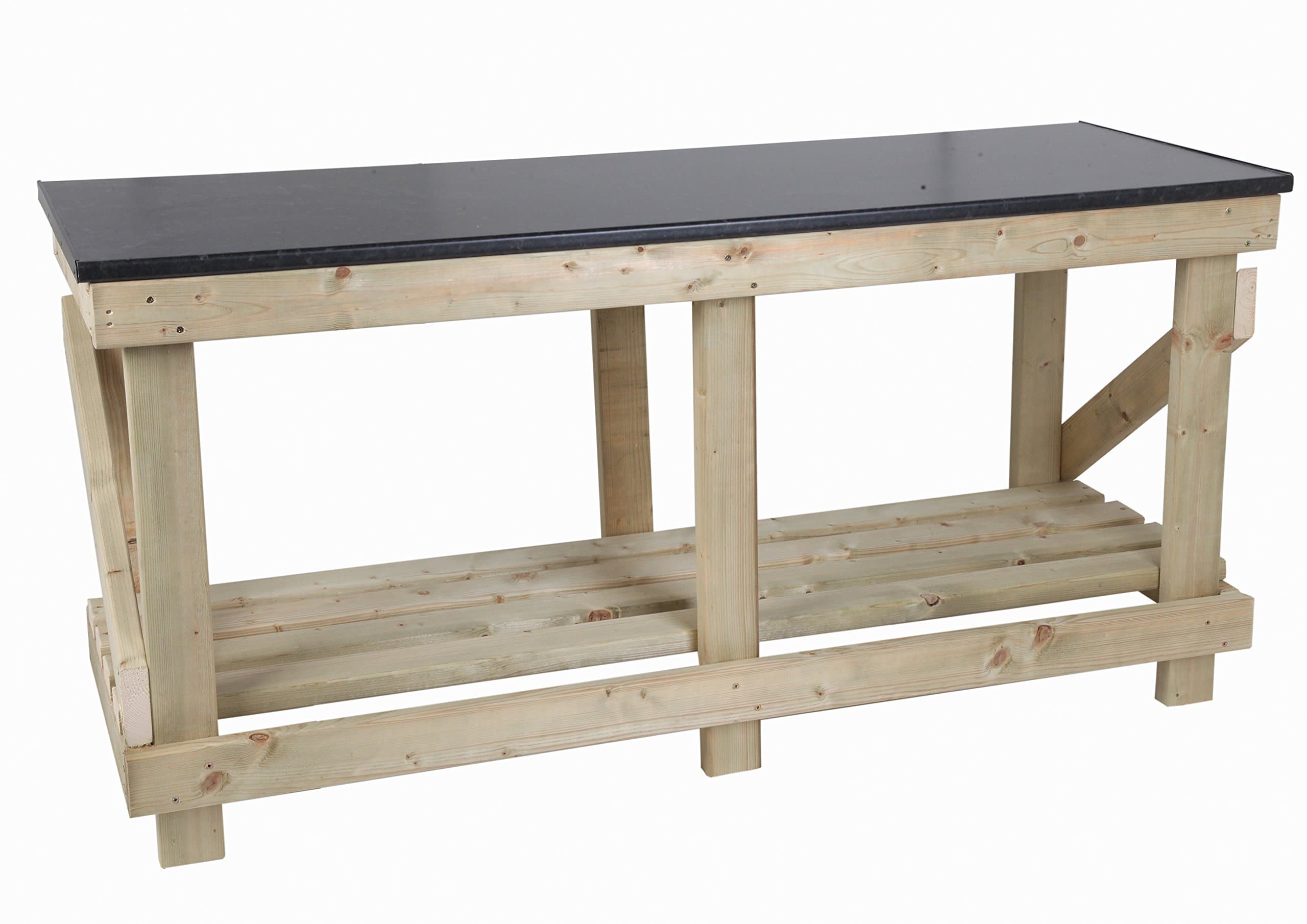 6FT Heavy Duty Work Bench with Kitchen Style TOP -Garage-Tools-SHED-Commercial MC TIMBER PRODUCTS LTD