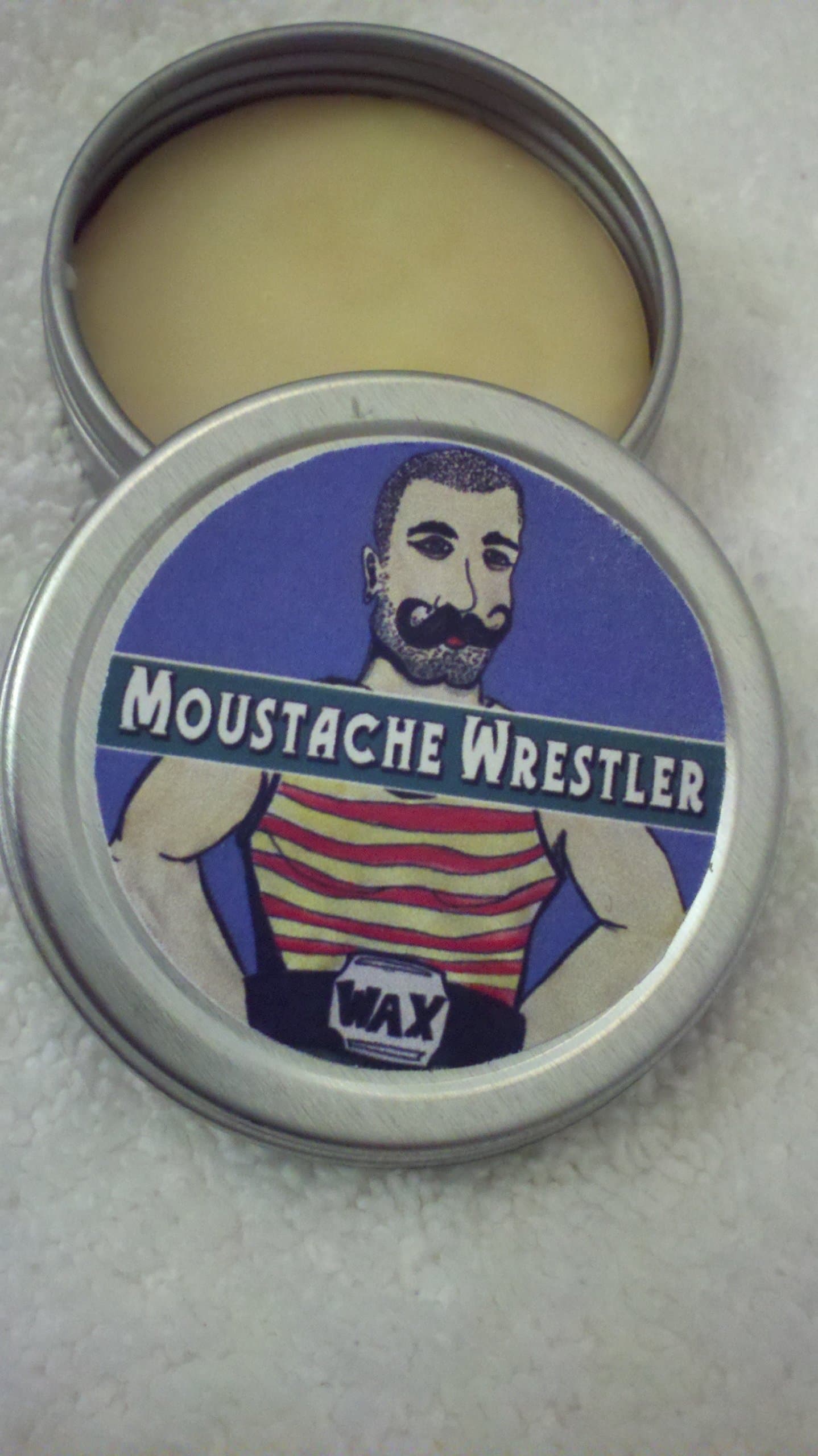 Moustache Wrestler Mustache Wax