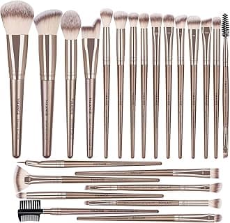 MAANGE Makeup Brush Set 23 Pcs Makeup Brushes Premium Synthetic Make up brushes Professional Face Powder Blush Pointed Eyeshadow Blending Brush Gifts for Women/Girls(Champagne)