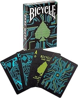 Bicycle Dark Mode Playing Card Game for All Ages,Pack of 1