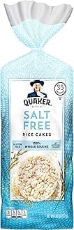 Quaker Rice Cakes Salt Free , 4.5 Oz