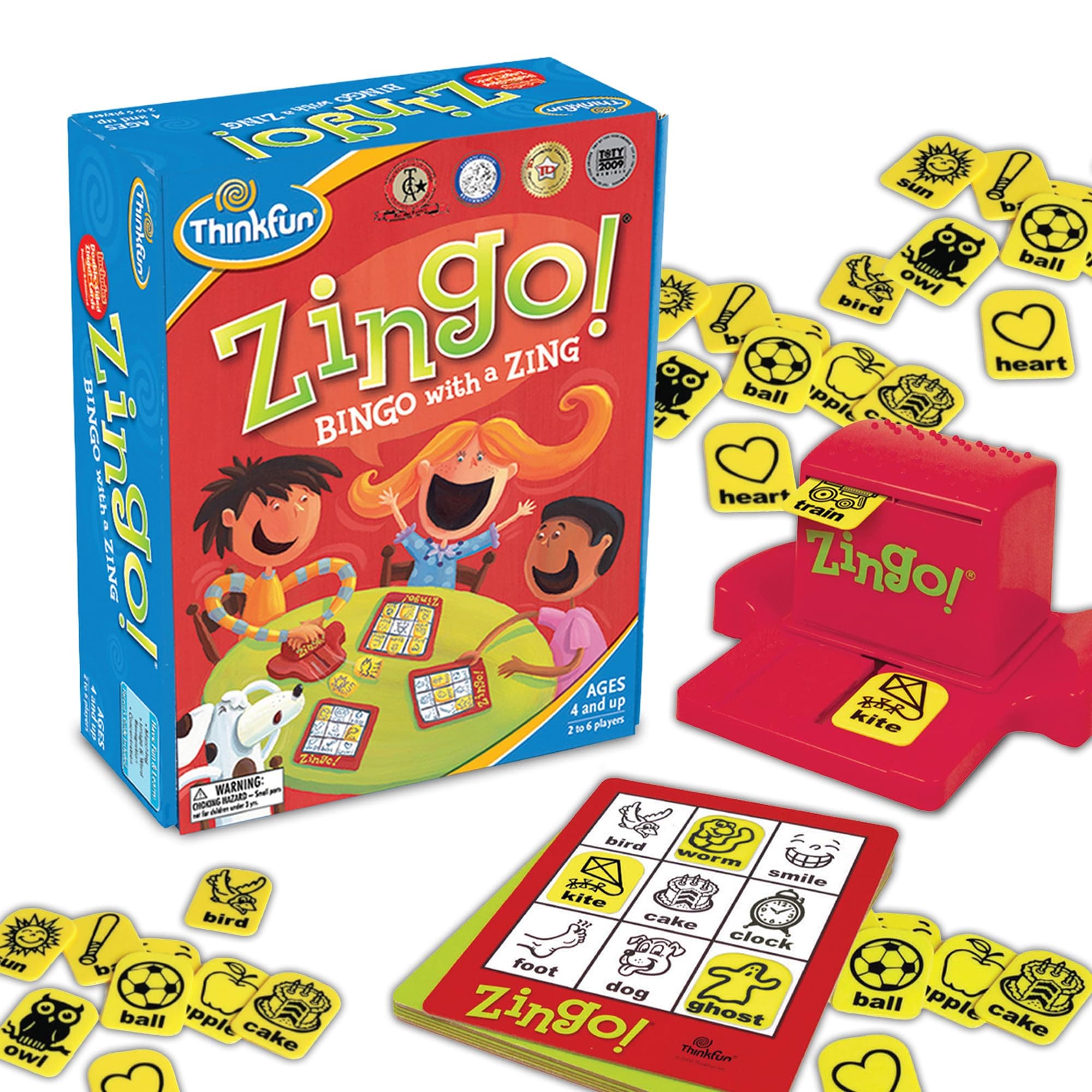 ThinkFun Think Fun Zingo - Bingo with a Zing Game for Kid