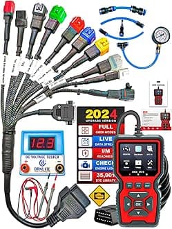 - DANLITE TOOLS TECHNICIAN V519 Obd-Ii Scanner Bs6 Bs7 Bike Scanning Cable Fastest Connectivity Fule Pressure Gage Fast Connectivity Best Display Quality With DC Voltage Tester,Multicolour