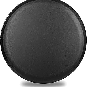 Spare Wheel Covers Universal Spare Tire PVC Leather Cover 12" 13" 14" 15" 16" 17" inch for Auto/Trailer/Caravan Spare Wheel (14 inch)