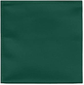 Jacob Alexander Men's Pocket Square Solid Color Handkerchief