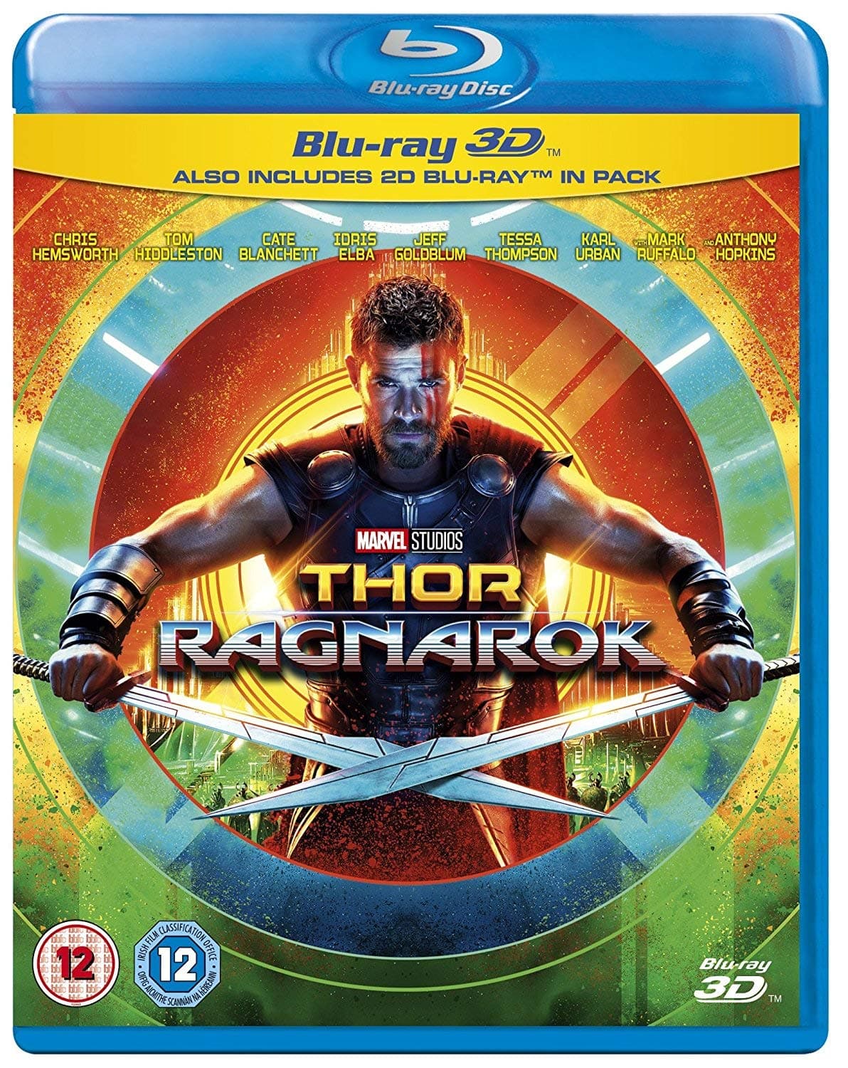 Thor Ragnarok [Blu-ray 3D + Blu-ray 2D] [UK Import]