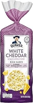 Quaker Rice Cakes, White Cheddar, 5.50 oz