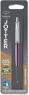 Parker Jotter Ballpoint Pen | Victoria Violet | Medium Point Blue Ink
