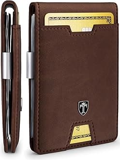 Mens Wallet with Money Clip AUSTIN RFID Blocking Bifold Credit Card Holder for Men with Gift Box