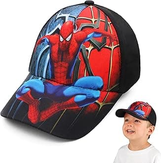 VRITRAZPrinted Character Little Baseball Cap for Kids, Baby Girls and Boys 3-12 Years