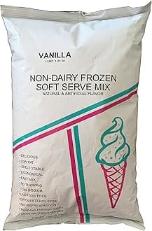 Vanilla Soft Serve Powder Ice Cream Mix