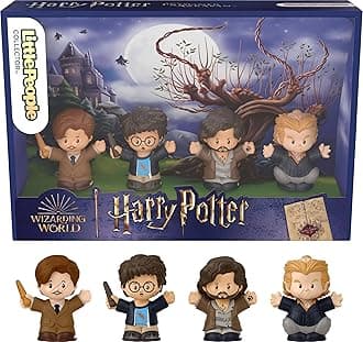LittlePeople Collector Harry Potter and the Prisoner of Azkaban Special Edition Set for Adults and Fans - 4 Characters - HVG47