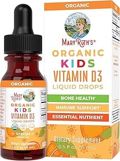 MaryRuth Organics Mary Ruth's Kids Vitamin D3 Drops 0.5 OZ, 0.5 FZ