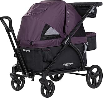 Baby Trend Navigator Plus 2-in-1 Stroller Wagon, Dash Plum