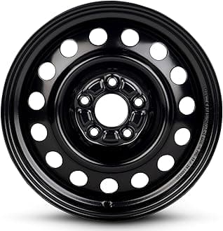 For 05-06 Nissan Altima16 Inch Black Steel Rim - OE Direct Replacement - Road Ready Car Wheel