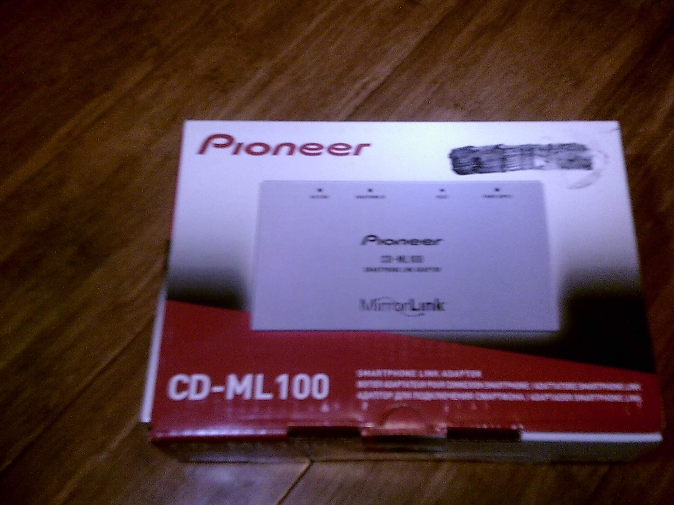 Pioneer CDML100 Mirror Link Smartphone Adapter Kit for Select Head Units (Discontinued by Manufacturer)