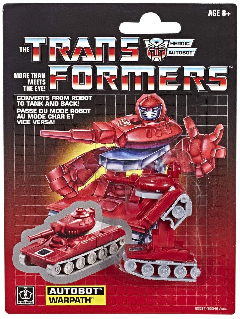 Transformers G1 Autobot Warpath Reissue