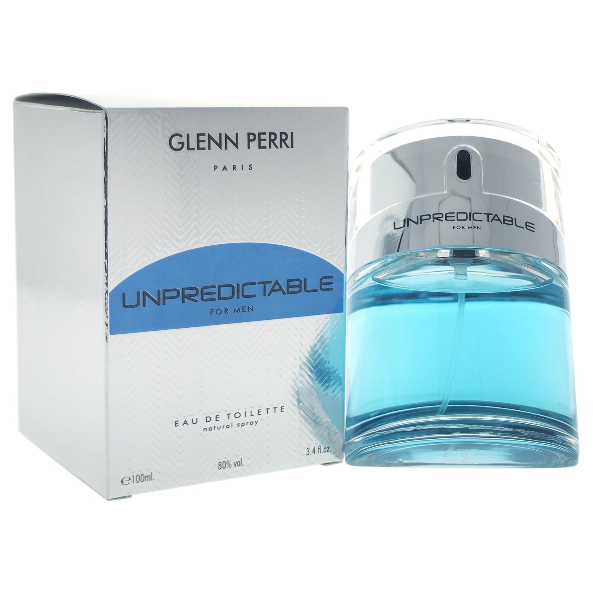 Unpredictable Eau De Toilette Spray for Men, 3.4 Ounce