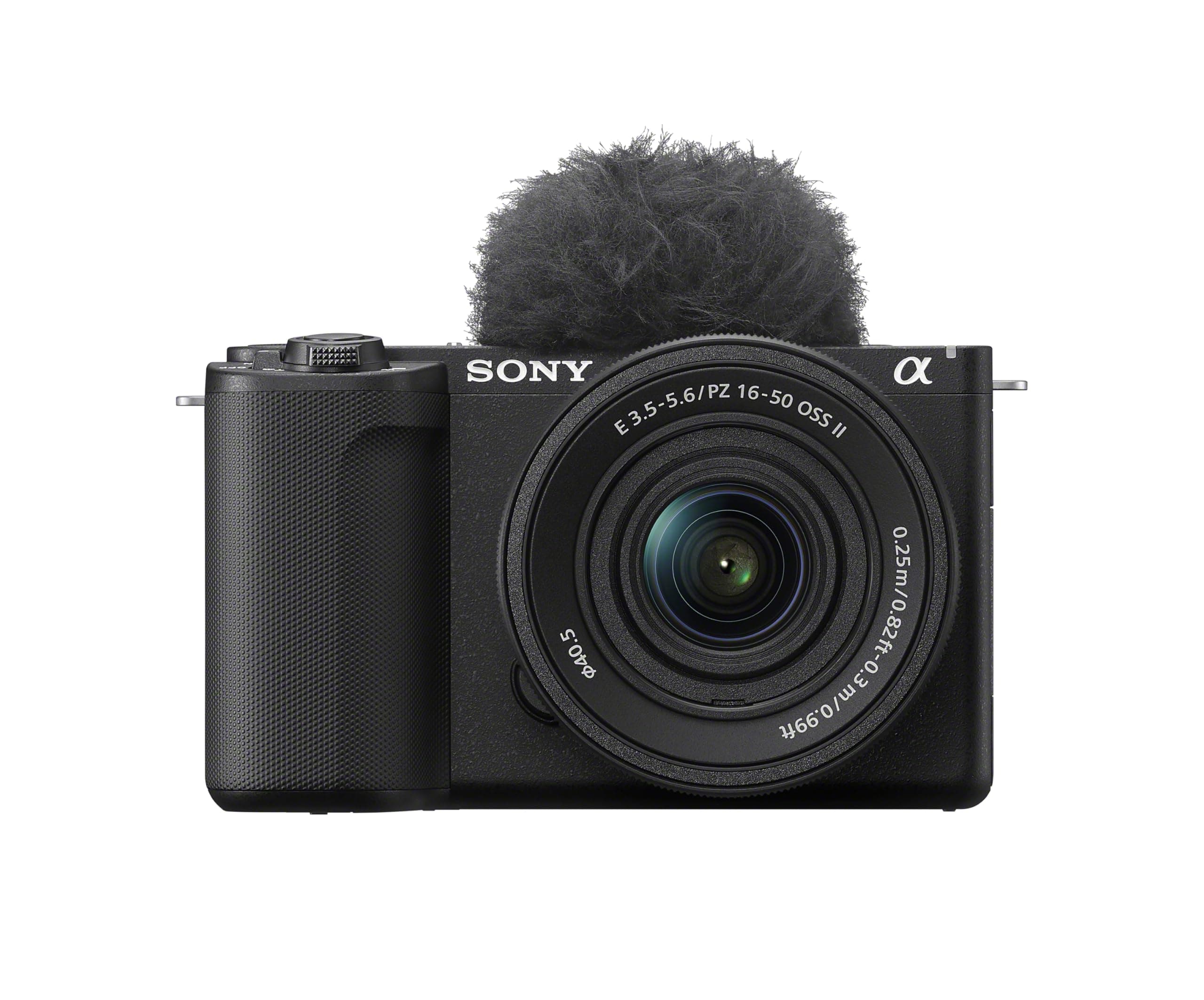 Alpha ZV-E10 II APS-C Mirrorless Video Camera with 16-50mm f/3.5-5.6 Power Zoom (4K60p Video, 4:2:2 10Bit Recording, 26MP, Advanced Digital Stabilization, Real-time Auto Eye Focus)
