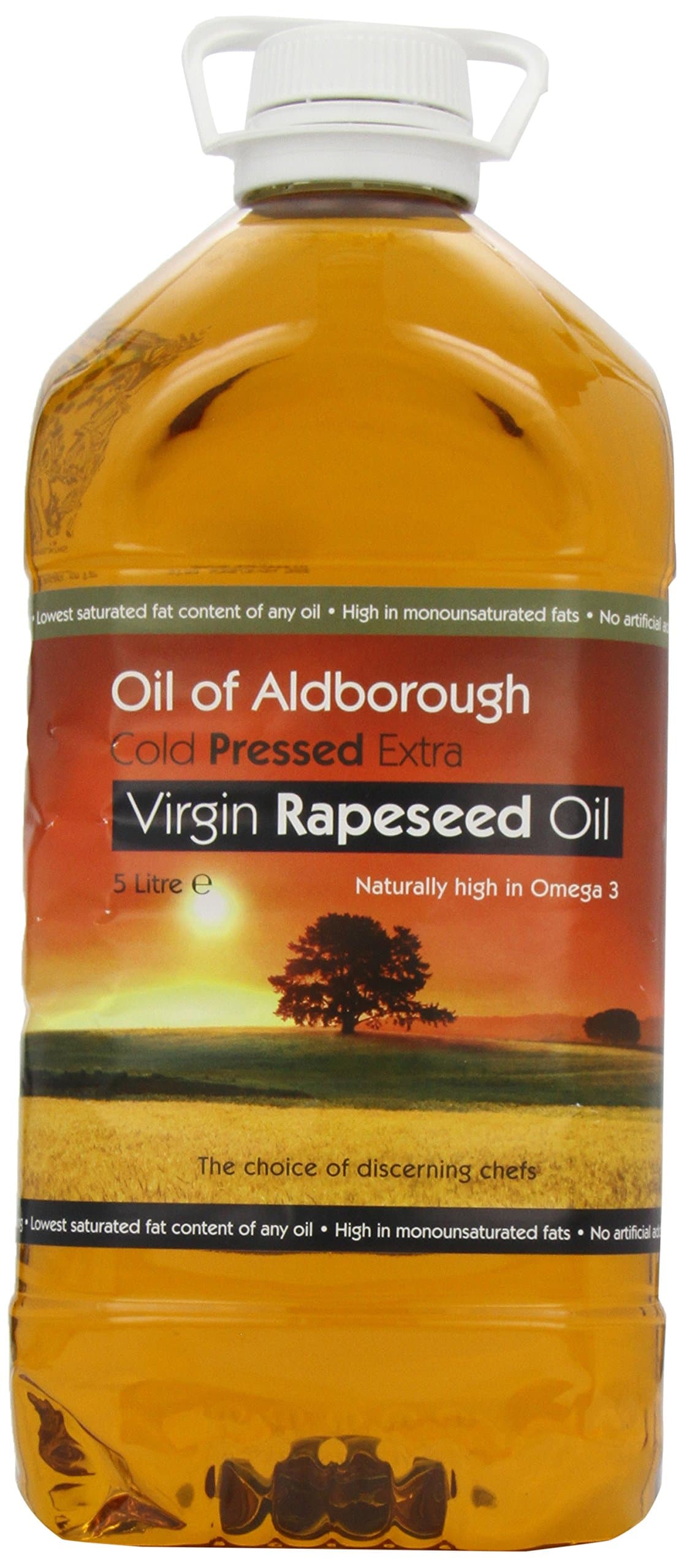 Cold Pressed Rapeseed Oil- 5 Litre bottle