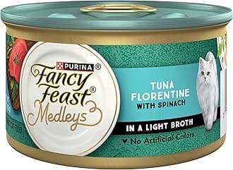 Purina Fancy Feast Elegant Medleys Yellowfin Tuna Florentine