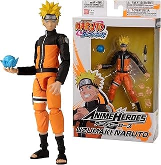 Anime Heroes Bandai 36901 15cm Uzumaki Naruto-Action Figures