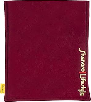 Hot & Cold Organic Microwavable Reusable Wheatty Bag with Whole Grains & Lavender for Pain Relief Muscle Spasm, Joint, Back, Shoulder, Neck Pain & Swelling (Burgandy Maroon)