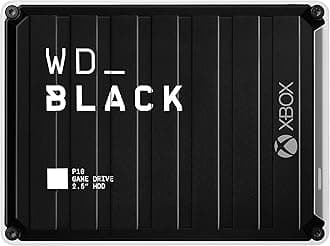 BLACK 2TB P10 Game Drive for Xbox - 1-Month Xbox Game Pass, Portable External Hard Drive for On-The-Go Access To Your Xbox Game library - WDBA6U0020BBK-WESN