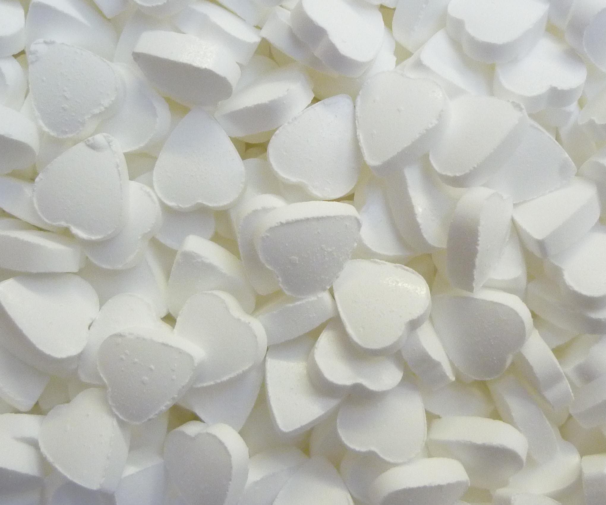 Heart Shaped Mints 500 Gram Bag (1/2 Kilo)