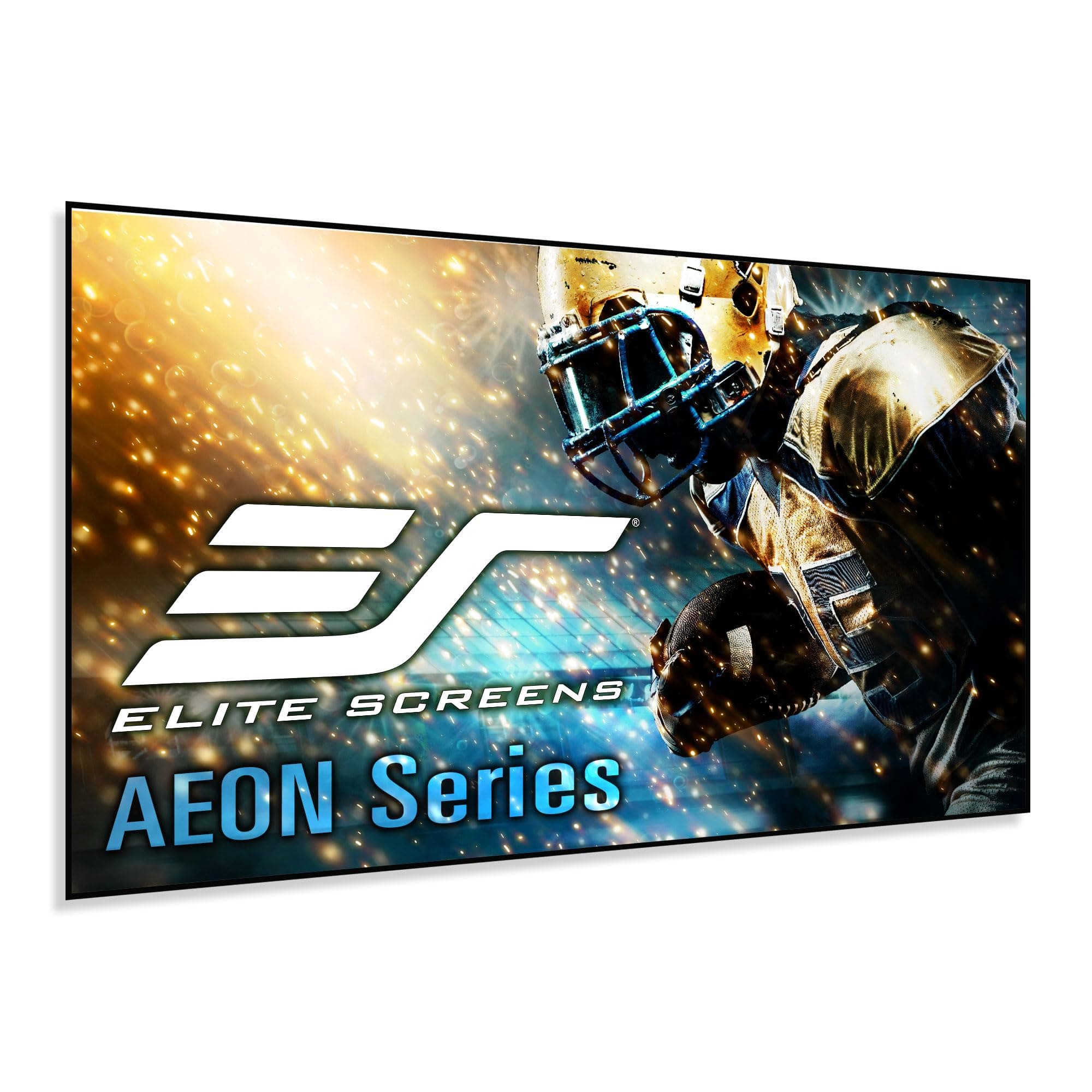 Elite Screens 120" Fixed Frame Projector Screen 16:9, Edge-Free 8K/4K UHD CineWhite, Standard, Short & UST Compatible Home Theater, AR120WH2