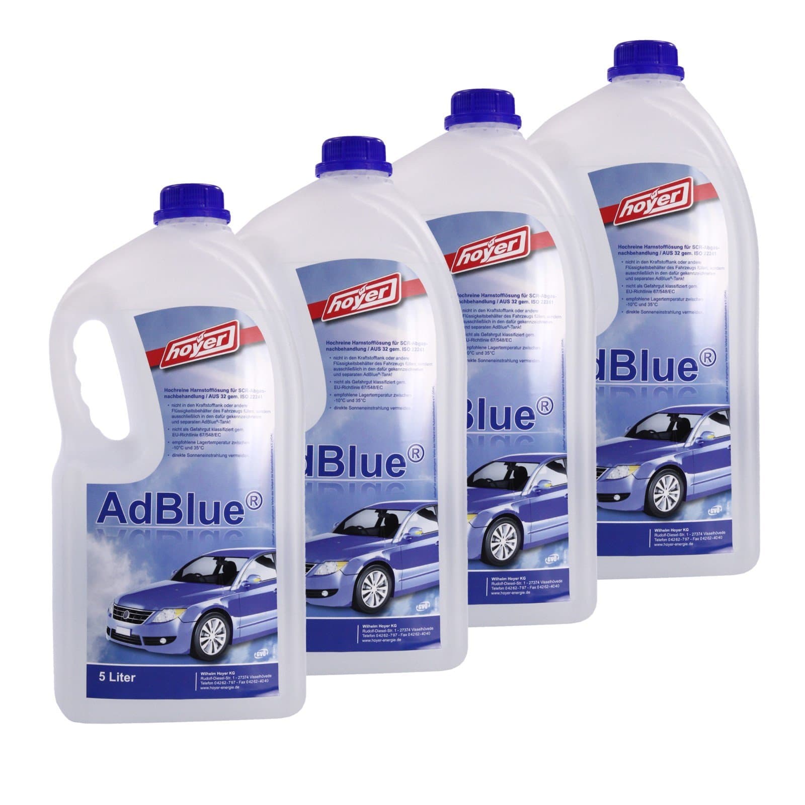 Hoyer AdBlue high-purity SCR urea solution ISO 22241