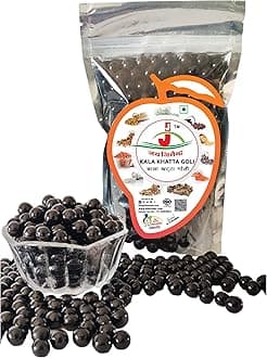 Jai Jinendra Homemade Kala Jamun Chatkara Goli Kala Jamun Shots I Indian BlackBerry Flavored Shots I Khatta Meetha Jamun Flavored Churan - 900 gm