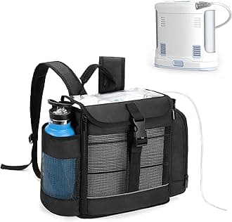 CURMIO Portable Oxygen Concentrator Backpack Compatible with Inogen One, Oxygo, Caire Units, SimplyGo Mini, POC Travel Bag